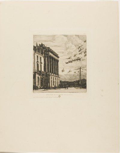 Das Admiralität, Paris von Charles Meryon