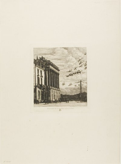 Das Admiralität, Paris von Charles Meryon