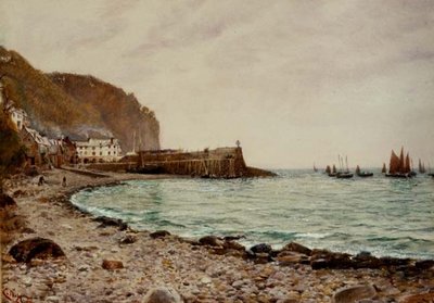 Netze einholen, 1891 von Charles Napier Hemy