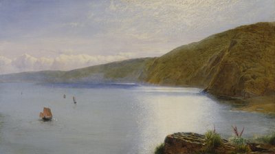 Der sonnenbeschienene Ozean, 1864 von Charles Napier Hemy