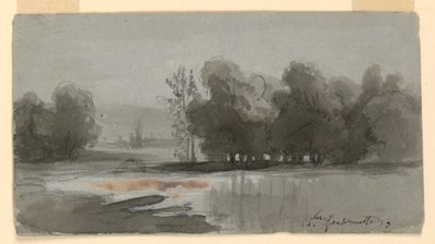 Landschaft von Charles Nicolas Ransonnette