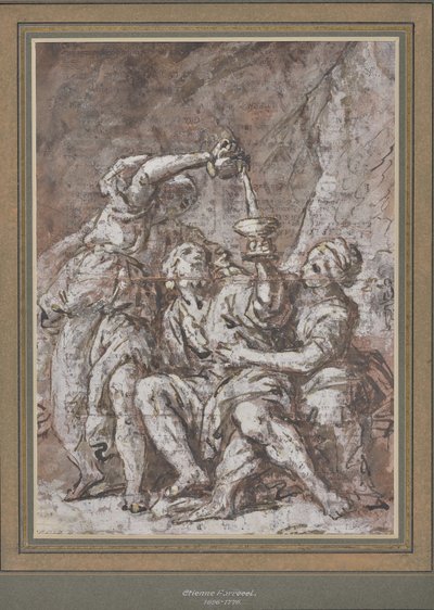 Loth und seine Töchter von Charles Parrocel