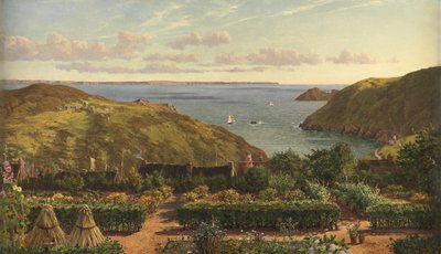 Von meinem Fenster in Solva, 1862 von Charles Parsons Knight
