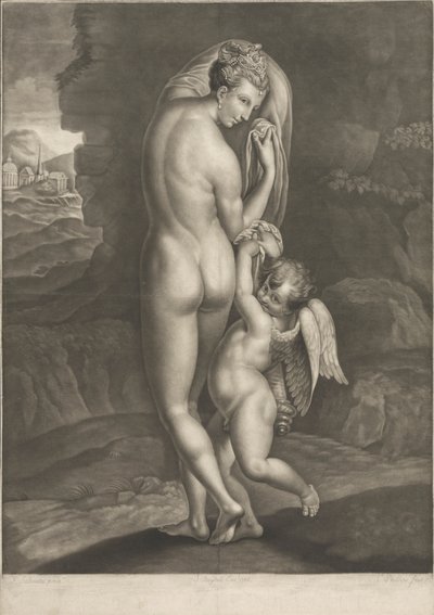 Venus und Amor von Charles Phillips