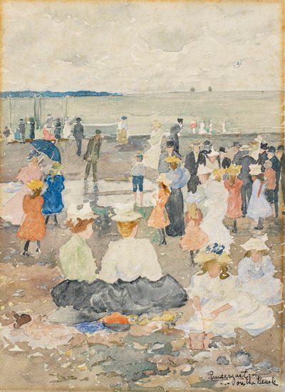 Am Strand von Charles Prendergast