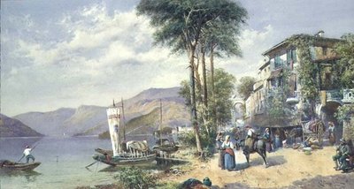 Luvino, Lago Maggiore von Charles Rowbotham