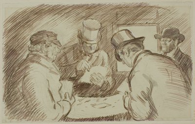 Ein Kartenspiel von Charles Samuel Keene