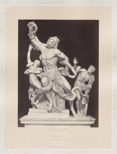 Rom: Gruppe des Laokoon (Vatikan) von Charles Soulier