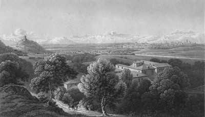 Turin, 1818 von Charles Theodosius Heath