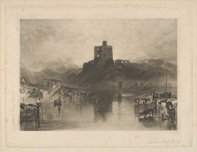 Norham Castle, am Fluss Tweed von Charles Turner