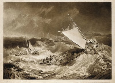 Das Schiffswrack, 1807 von Charles Turner