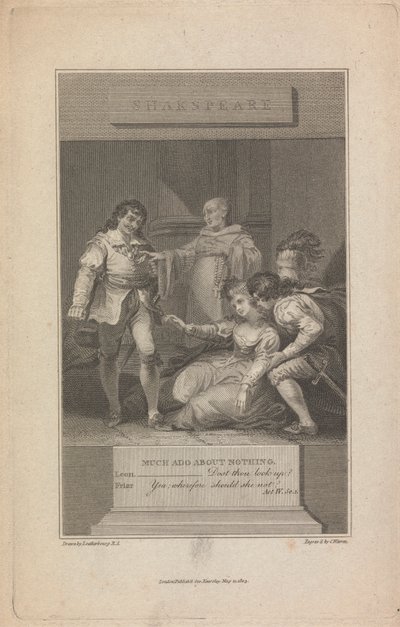 Viel Lärm um nichts... Akt IV, Szene 1 von Charles Warren