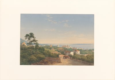 Ansicht von Cannes von Charles William Meredith van de Velde