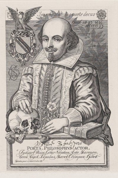 William Shakespeare, 1876 von Charles William Sherborn