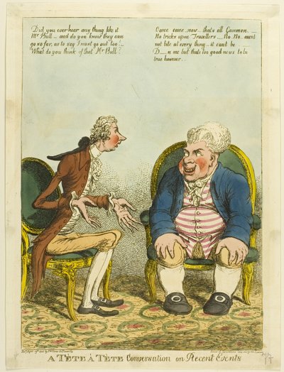 Ein Tête-à-Tête-Gespräch über aktuelle Ereignisse von Charles Williams