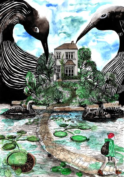 Angriff der Enten, 2020 von Charlotte Orr