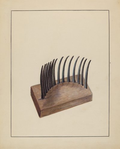 Kamm (für landwirtschaftliche Nutzung) von Charlotte Winter