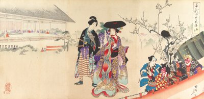 Chiyoda Schloss Album der Frauen von Chikanobu Yoshu