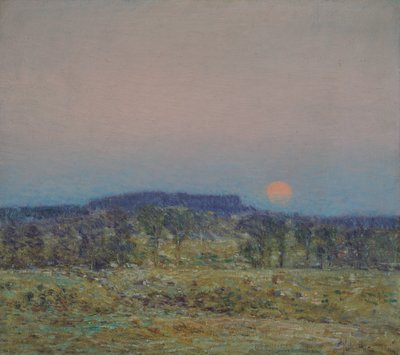 September-Mondaufgang von Childe Frederick Hassam