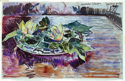 Tulpen in einer Schale von Childe Frederick Hassam