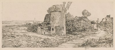 Long Island Windmühle, 1929 von Childe Hassam