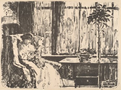 Der breite Vorhang von Childe Hassam