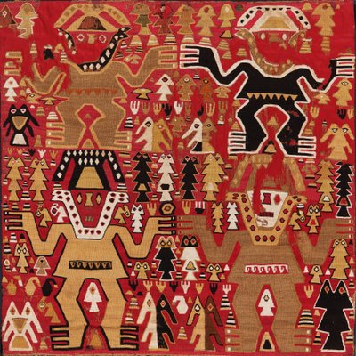 Zeremonialtextil von Chimú style