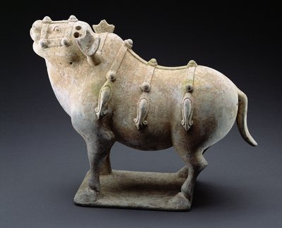 Stier, Zeit der Streitenden Reiche, 1027-220 v. Chr. von Chinese School