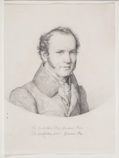 Porträt von Niels Schyth von Christen Købke