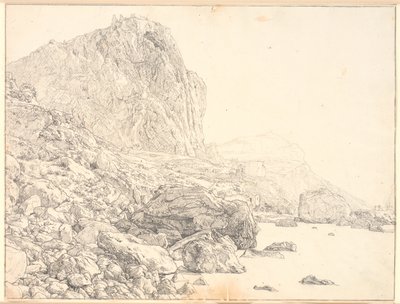 Blick auf Marina Piccola auf Capri von Christen Købke