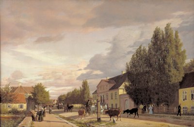 Morgenansicht von Østerbro von Christen Schjellerup Kobke