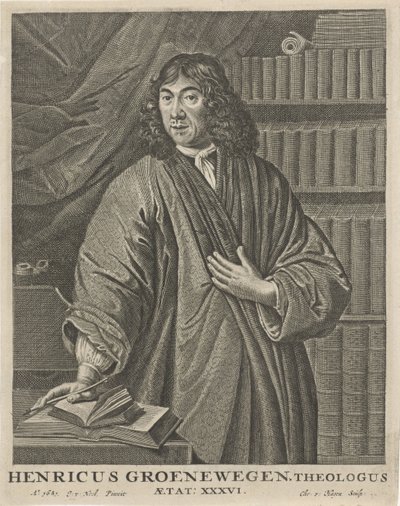 Porträt von Henricus Groenewegen von Christiaan Hagen