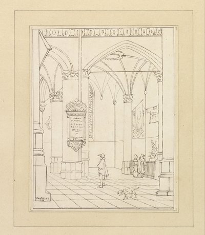 Kircheninterieur von Christiaan Josi