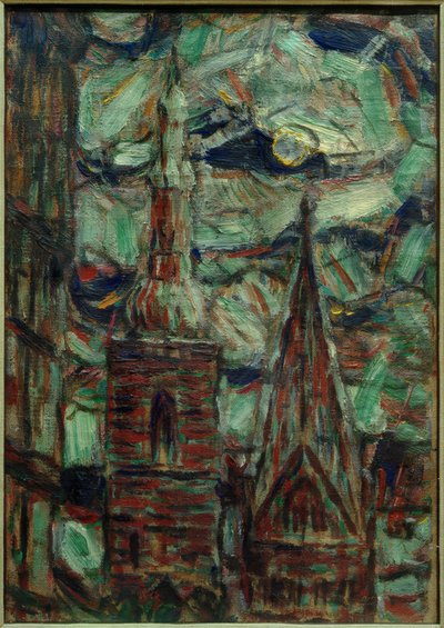 Petri- und Patrokliturm in Soest von Christian Rohlfs