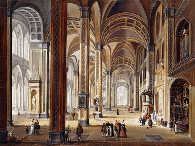 Das Innere einer Renaissance-Kathedrale von Christian Stocklin