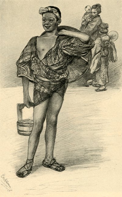 Japanischer Junge von Christian Wilhelm Allers