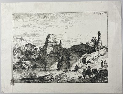 Die Steinbrücke von Christian Wilhelm Ernst Dietrich