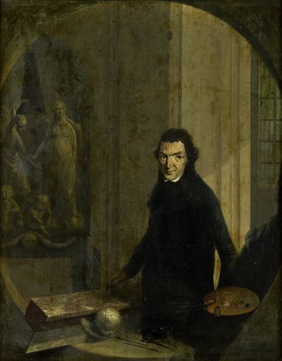 Selbstporträt von Christoffel Frederik Franck