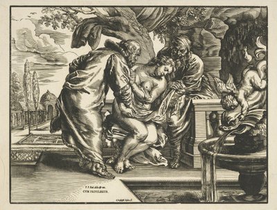 Susanna und die Ältesten von Christoffel Jegher