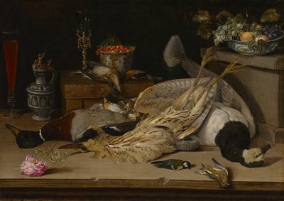 Stillleben mit toten Vögeln von Christoffel van den Berghe