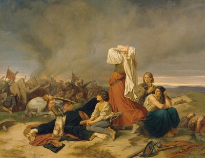 Die Schlacht bei Lipan 1434 von Christoph Christian Ruben
