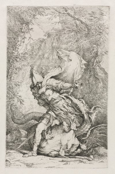 Jason und der Drache von Christopher Richard Wynne Nevinson