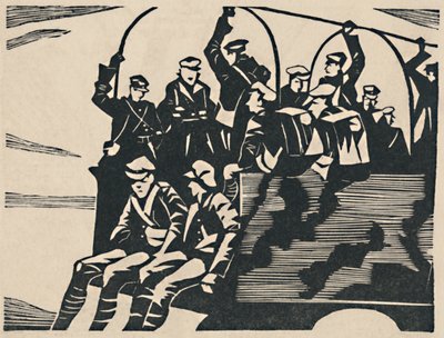 Lorry-Jumpers, 1919 von Christopher Richard Wynne Nevinson