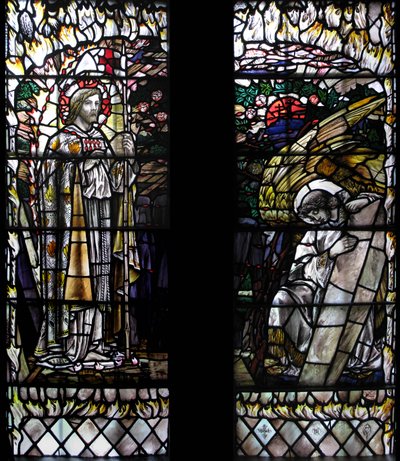 Die Auferstehung, Kathedrale von Canterbury von Christopher Whall
