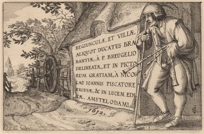 Titelseite von Claes Jansz Visscher after Johannes van Doetechum, the Elder after Lucas