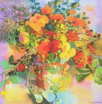 Herbstblumen von Claire Spencer