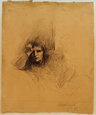 Selbstbildnis von Clara Siewert