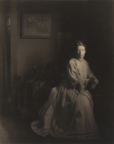 Mrs. White - Im Studio von Clarence H. White