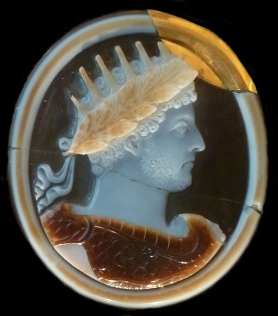 Kameo des Kaisers Commodus von Classical Antiquities