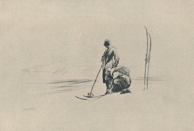 Die Skiläufer von Claude Allin Shepperson
